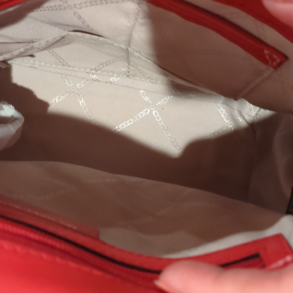 MICHAEL Michael Kors Red Top-Handle Satchel - Picture 9 of 9